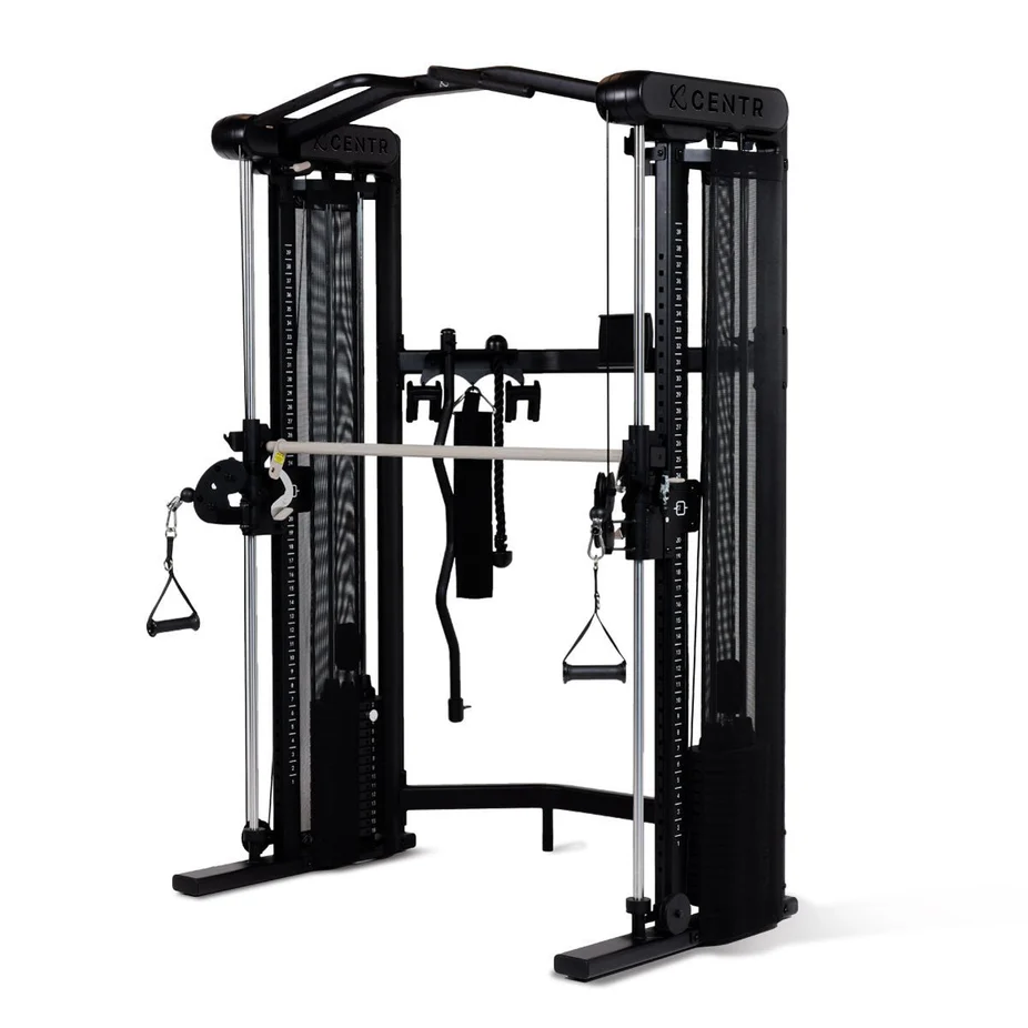 Centr 3 Home Gym Functional Trainer with Selectorized Smith Bar